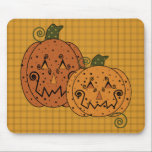 Starry Night Pumpkins Mousepad mousepads