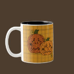 Starry Night Pumpkins Mug mugs