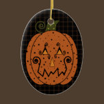 Starry Night Pumpkins Ornament ornaments