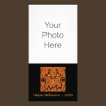 Starry Night Pumpkins Photo Card photo cards