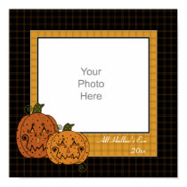 Starry Night Pumpkins Scrapbook Page posters