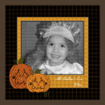Starry Night Pumpkins Scrapbook Page posters