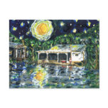 Starry Night River Camp Postcards