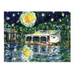 Starry Night River Camp Postcards
