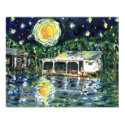 Starry Night River Camp posters by figstreetstudio Starry Night River Camp posters