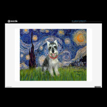 Starry Night - Schnauzer #8 skins