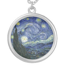 Starry Night Silver Necklaces