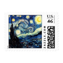 Starry Night Small Stamp by Nicolas Pioch