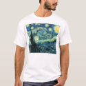 Starry Night t-shirts