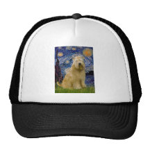 Starry Night (V) - Wheaten Terrier Hats