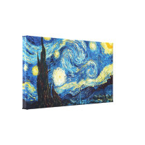 Starry Night - Van Gogh Gallery Wrap Canvas