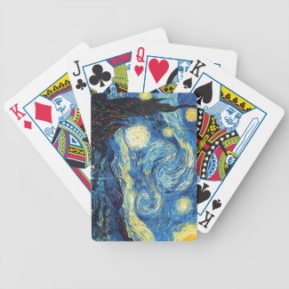Starry Night - Van Gogh Poker Cards