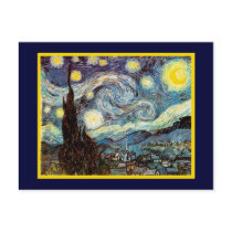 Starry Night Van Gogh Post Card