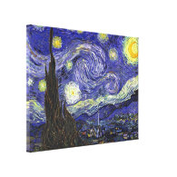 Starry Night, Vincent Van Gogh. Stretched Canvas Print