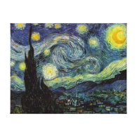Starry Night, Vincent van Gogh Gallery Wrapped Canvas
