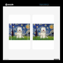 Starry Night - White Tibetan Terrier skins