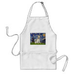 Starry Night - Wire Fox Terrier (M) Apron