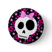 Starry Punk Button