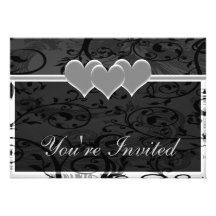 Starry Romance White Set Custom Invitations