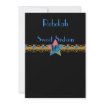 Starry Sky Belted Sweet Sixteen Invitation!-Cust.