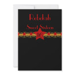 Starry Sky Belted Sweet Sixteen Invitation!-Cust.