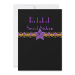 Starry Sky Belted Sweet Sixteen Invitation!-Cust.