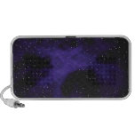 Starry Space Nebula Scene Notebook Speakers