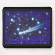 Starry Space Sky & Asteroid Mousepads