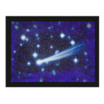 Starry Space Sky & Asteroid Post Cards