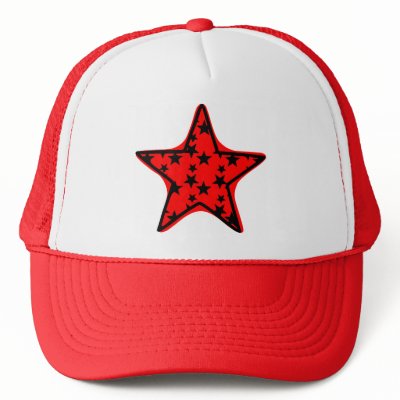 Starry Star! Mesh Hats by jmn_designs