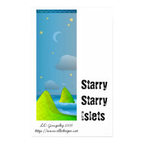 Starry Starry Islets Poster posters