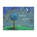 Starry Starry Night From Original Painting postcard