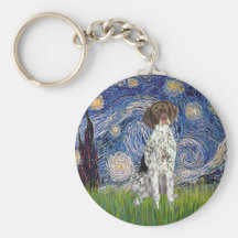 Starry State - German Short Haired Pointer Key Chains