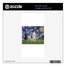 Starry State - German Short Haired Pointer Decals For iPhone 4S