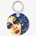Starry Swirl Cute Swirl Girls Keychain