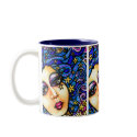 Starry Swirl Pretty Girlie Whimsical Mug