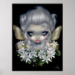 Starry Wild Jasmine Fairy ART PRINT gothic fantasy posters