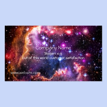 Starry Wingtip of Small Magellanic Cloud Business Cards