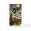 Starry Witch on Broomstick cards by vintagehalloween Starry Witch on Broomstick cards