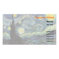 Starrynight, Vincent van Gogh Business Cards