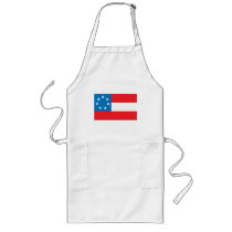 Stars and Bars Flag Apron by FlagTshirts Stars and Bars Flag Apron