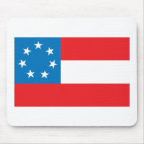 Stars and Bars Flag Mousepad by FlagTshirts Stars and Bars Flag Mousepad