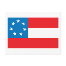 Stars and Bars Flag Postcard by FlagTshirts Stars and Bars Flag Postcard