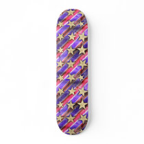 Stars And Flag Stripes Skate Boards
