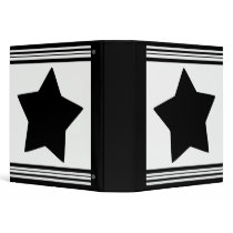 Stars and Lines binder