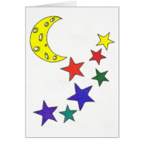 Stars And Moon cards by CrazyGear Stars And Moon cards