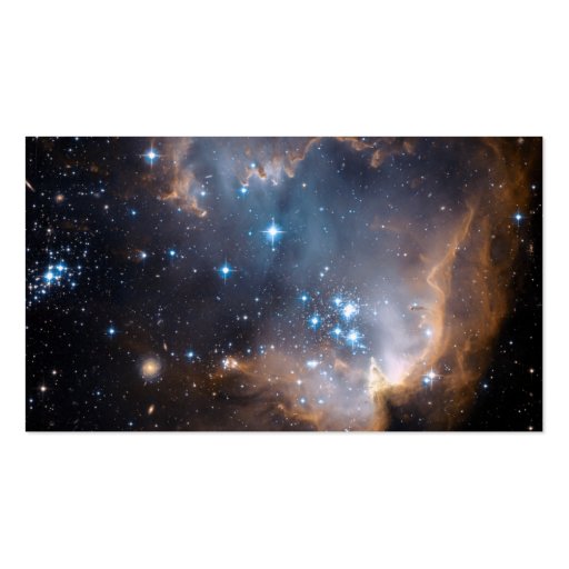 Stars and Nebulae Business Card (front side)