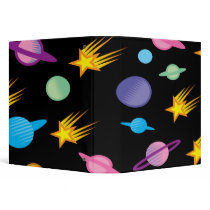 stars and planets on black notebook binders by dooni_notebooks stars and planets on black notebook binders