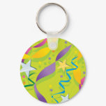 Stars and Streamers Keychain