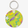 Stars and Streamers Keychain
